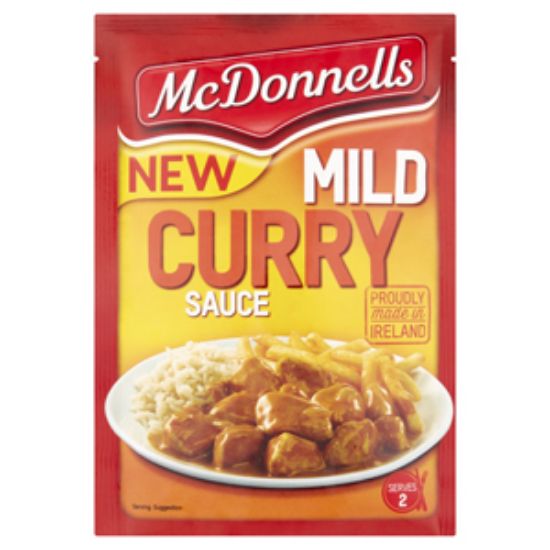 Picture of McDonnells Curry Sauce Mild Pkt 50g x12